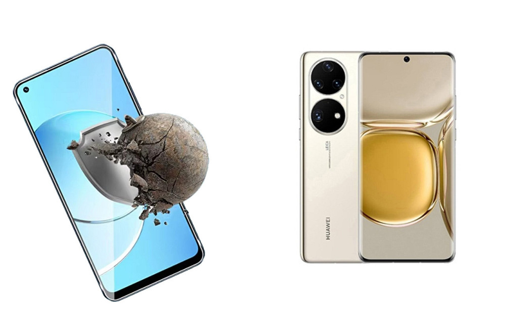 Захисне скло DefenzoGlass для Huawei P50, P50 Pro – подвійна міцність Київ - фото 2