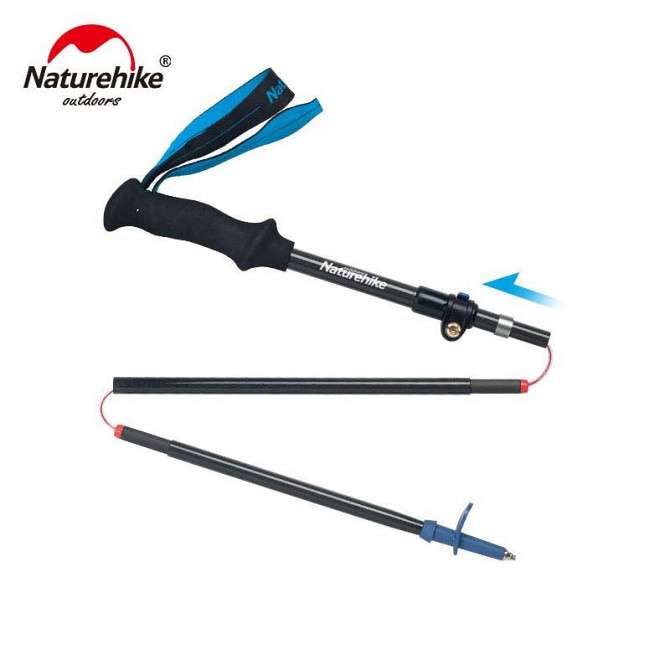 Трекінгова палиця Naturehike ST07 NH18D010-Z (115-135 см) Блакитний Вінниця - фото 3