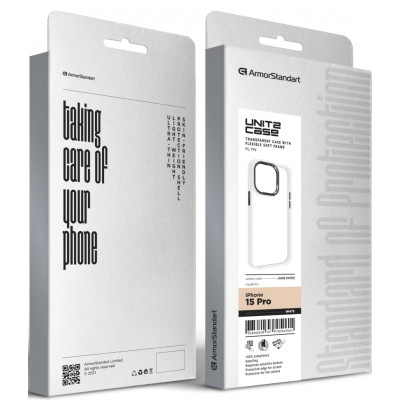 Чехол для мобильного телефона Armorstandart UNIT2 Apple iPhone 15 Pro White (ARM69980) Винница - изображение 5