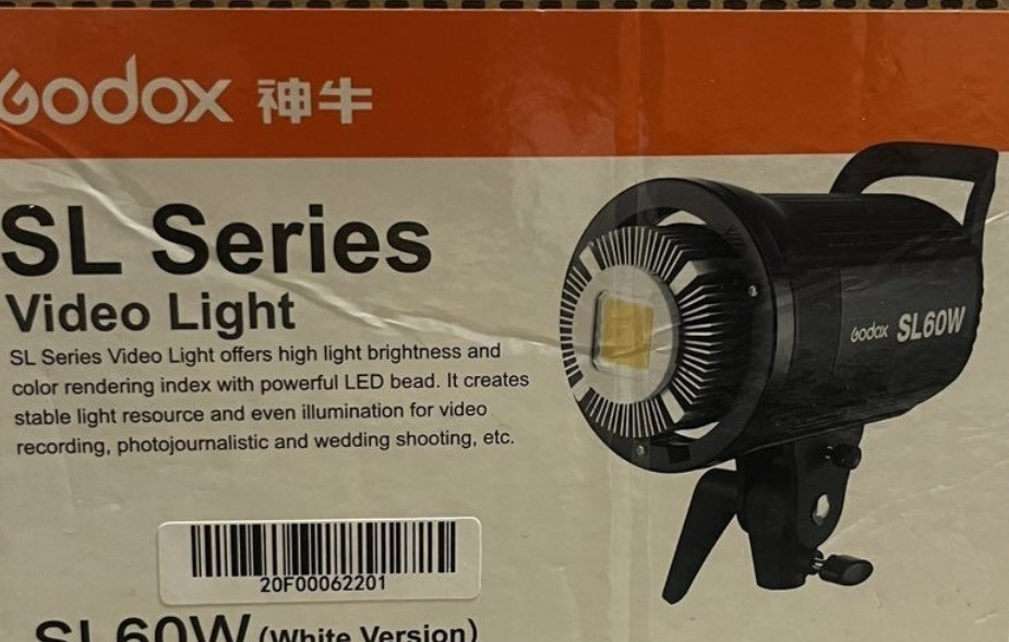 Студійне світло Godox sl 60W puluz. Київ - фото 1