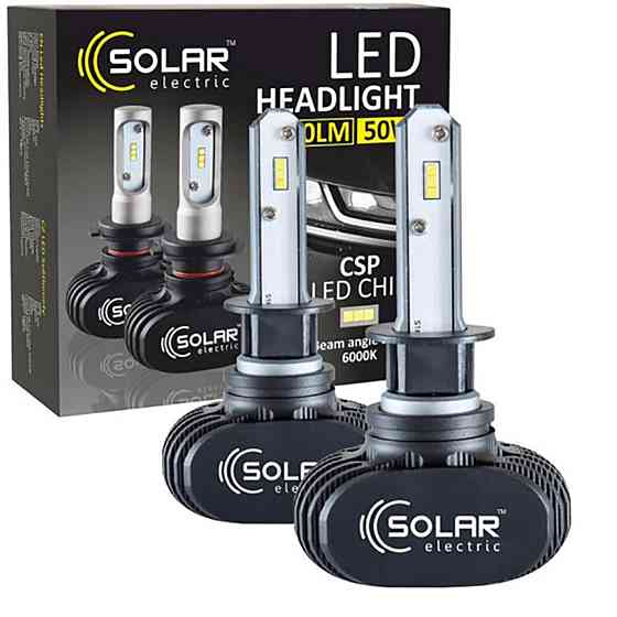 LED автолампа Solar Canbus H1 12/24V 6500K 6000Lm 50W Cree Chip Київ