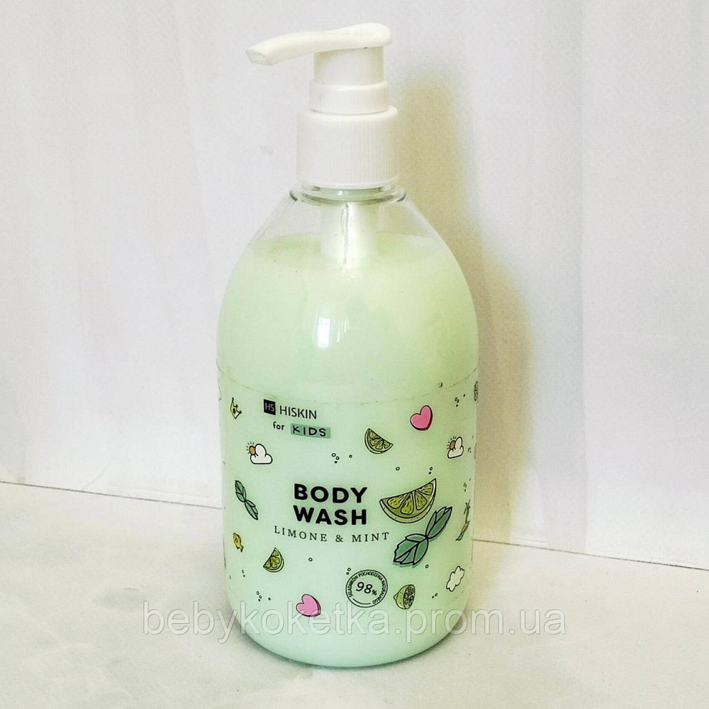Дитячий гель для душу Hiskin Limon i Mint 400 мл. Львів - фото 1