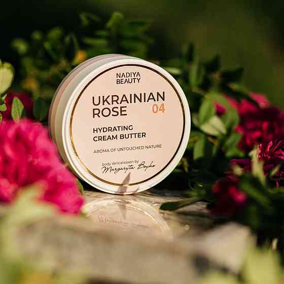 Зволожуючий крем-баттер для обличчя та тіла Ukrainian Rose 120 мл Київ