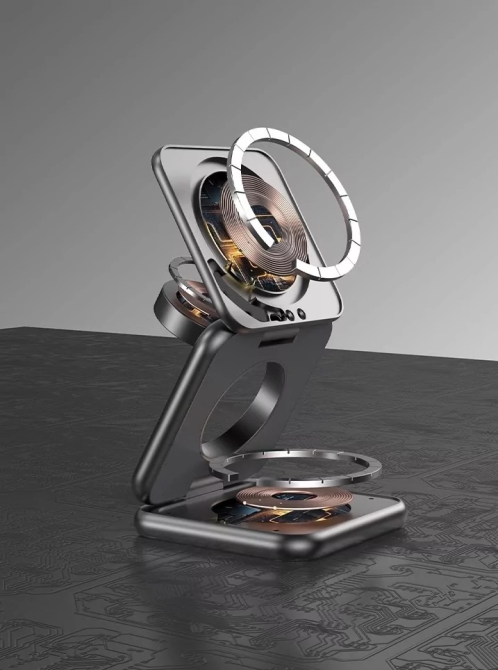 Беспроводное зарядное устройство Benks JuicePod Wireless Charger Stand + функция MagSafe 3 в 1 Винница - изображение 8