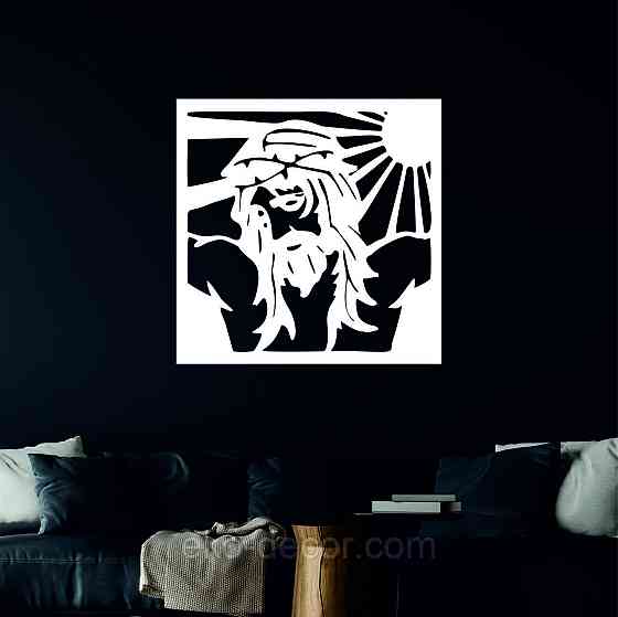 Декоративне настінне Панно «Ісус Христос», Декор на стіну Київ