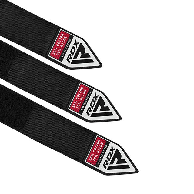 Бинти для боксу RDX RB Hand Wraps Combine 3 пари Black (4.5м.) Кам'янське - фото 3