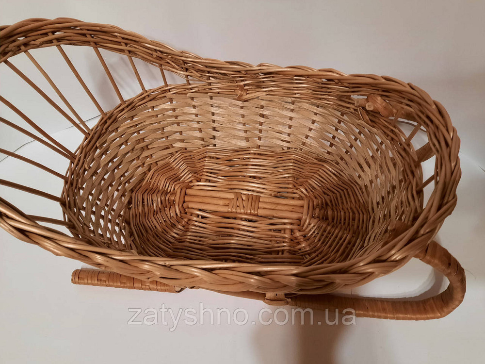 Корзина плетеная подарочная в форме санок Киев - изображение 4