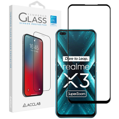 Стекло защитное ACCLAB Full Glue Realme X3 (1283126508462) Винница - изображение 1