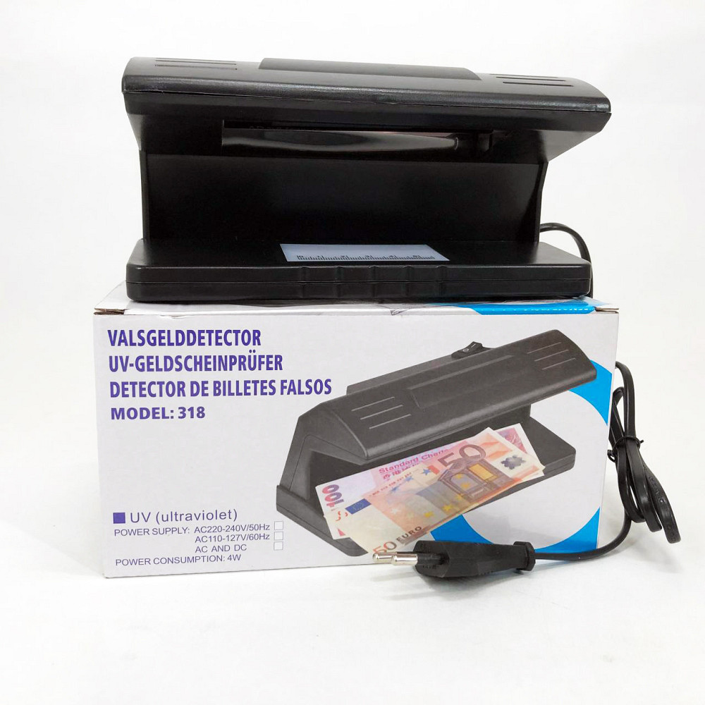 Лампа ультрафіолетова для грошей, Детектор банкнот детектор купюр, Маркер LZ-584 детектор банкнот Київ - фото 1