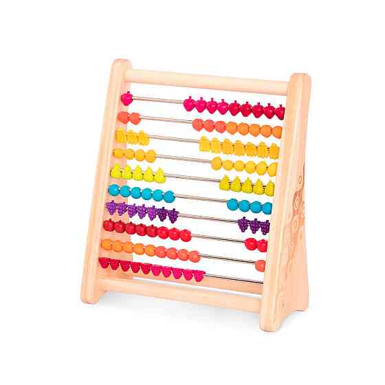 Розвиваюча дерев'яна іграшка-рахівниця - Тутті-Фрутті Дніпро