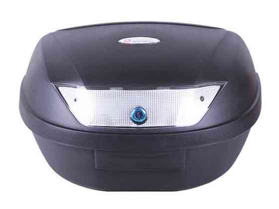 Кофр (багажник) для мотоцикла задний YM-0888 (V-51L) 59.5×44×31.5 черный Мукачево