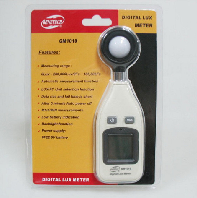 Люксметр 200000 Lux BENETECH GM1010 Одеса - фото 2