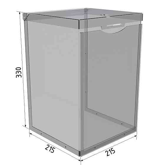 Ящик для пожертвований EKOSTAR 215x215x300 Киев