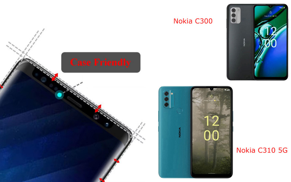 Захисне скло HyperGlass Pro для Nokia C300, Nokia C310 5G – максимальна чутливість та захист Київ - фото 4