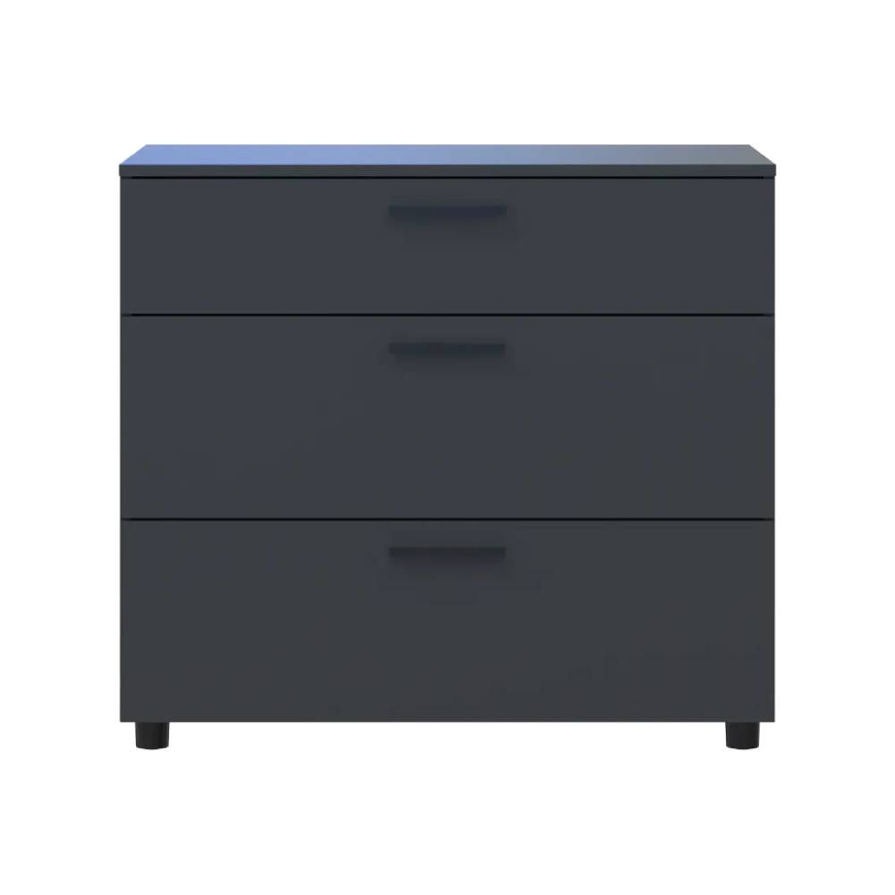 Комод Doros Торн Антрацит 3Ш 90х51.6х80 (DRS-012092) Львов - изображение 5