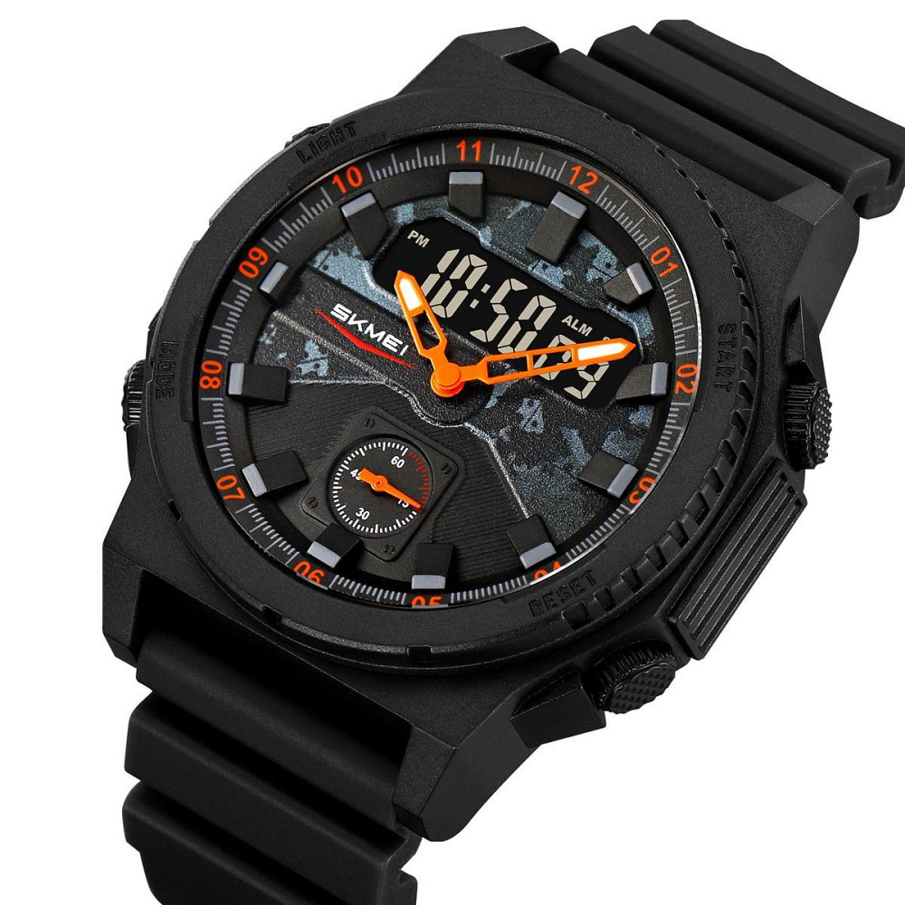 Skmei 2355BKOG Black-Orange Киев - изображение 5