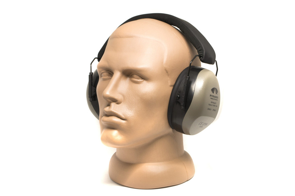 Навушники захисні Pyramex PM8010 (захист SNR 30 dB, NRR 26 dB), бежево-сірі Запоріжжя - фото 7