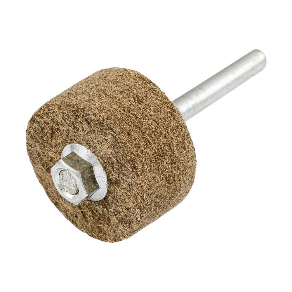 Насадка полірувальна MASTERTOOL з натуральної повсті м'яка для дриля 25 мм Ø 50 мм набір 6 шт 08-9350 Коломыя - изображение 1