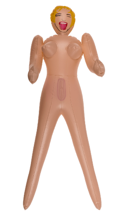 Надувна міні лялька Mini Blow Up Doll Mini Blonde, 66 см Sex Aura Київ