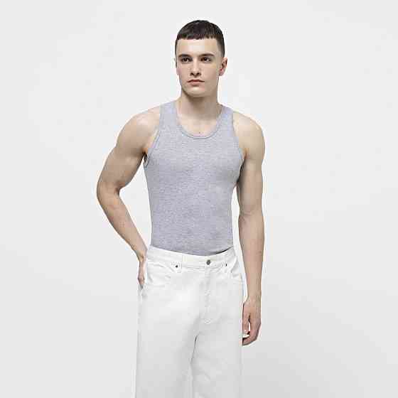 Майка чоловіча біла 100% бавовна CHIKISS CMV 100/003 L Київ