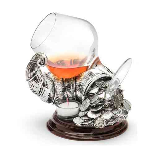 Келих з підігрівом для коньяку 