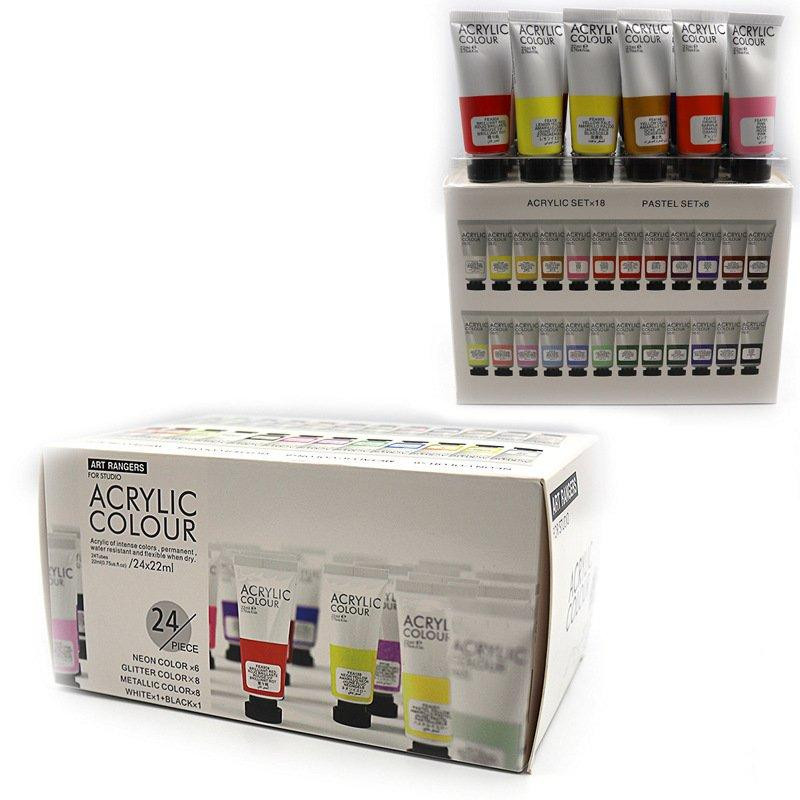 Фарби акрилові "Josef Otten" 24кол. 22мл 32KRFEA2422-S2  "Art ranger" пласт туб,, шт Київ - фото 1