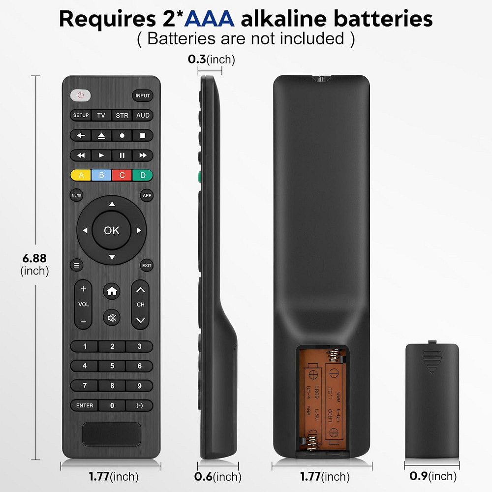 Універсальний пульт Acoyer для телевізорів Samsung, LG, Vizio, TCL, Hisense, Sony, Philips, Onn, Sharp, Element, Westinghouse, Sanyo Луцк - изображение 2