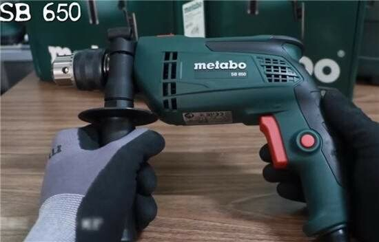 Дриль електрична ударна (електродриль) METABO SBE 650 : 650 Вт (600742000) Київ