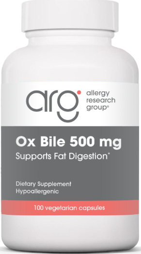 Экстракт бычьей желчи Allergy Research Ox Bile 100 капс Киев - изображение 1