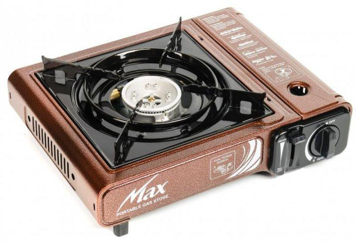 Портативная газовая плита MS-2500LPG (Коричневая) Винница - изображение 3