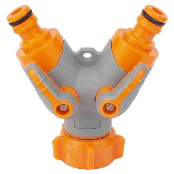 Кран распределительный с адаптерами ½