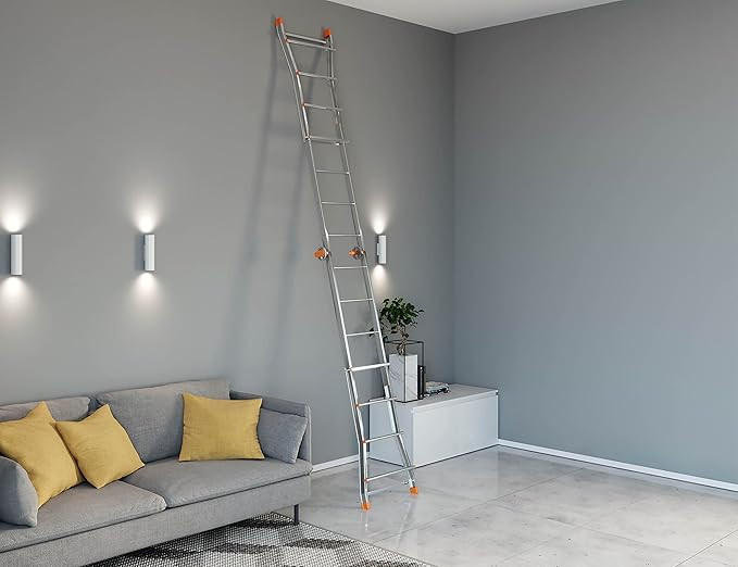 Телескопическая лестница Colombo Pratic 4+5 Steel (PRATIC4+5ACC) Киев - изображение 4