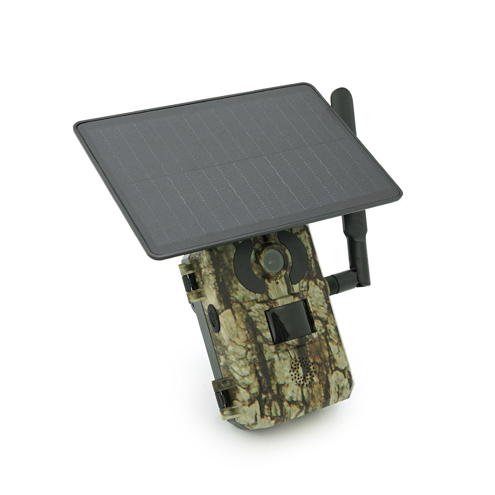 4G Фотопастка F-804 4МР-відео 120 кут . мікрофон/динамік. слот SD під картку. Батарея 7800мА сонячна панель APP-UBOX Київ - фото 1