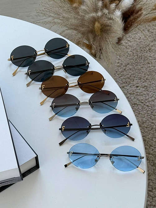 Очки женские. Fendi🔥  с металлической оправой на среднее лицо MasterSem Киев - изображение 1