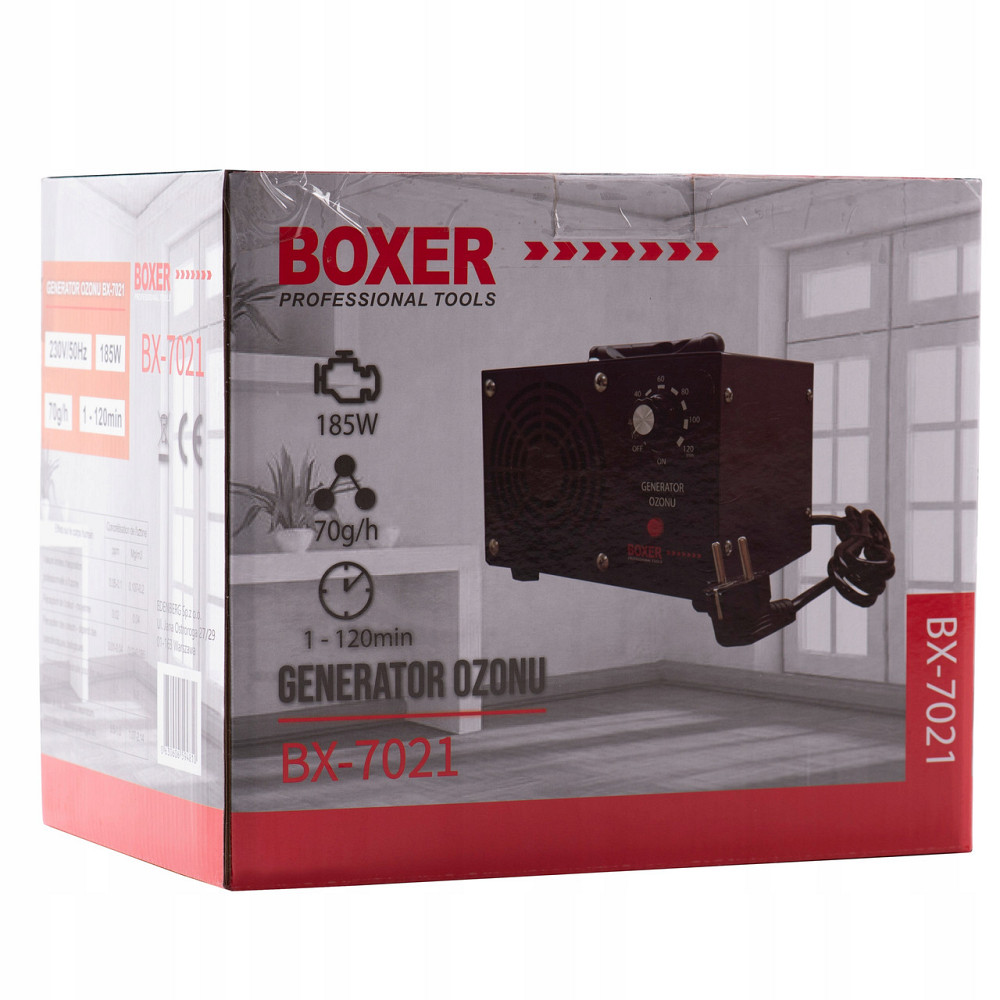 Генератор озона BX-7021, 70 г/час  для устранения неприятных стойких запахов, встреонный таймер 1-120 минут Одесса - изображение 6