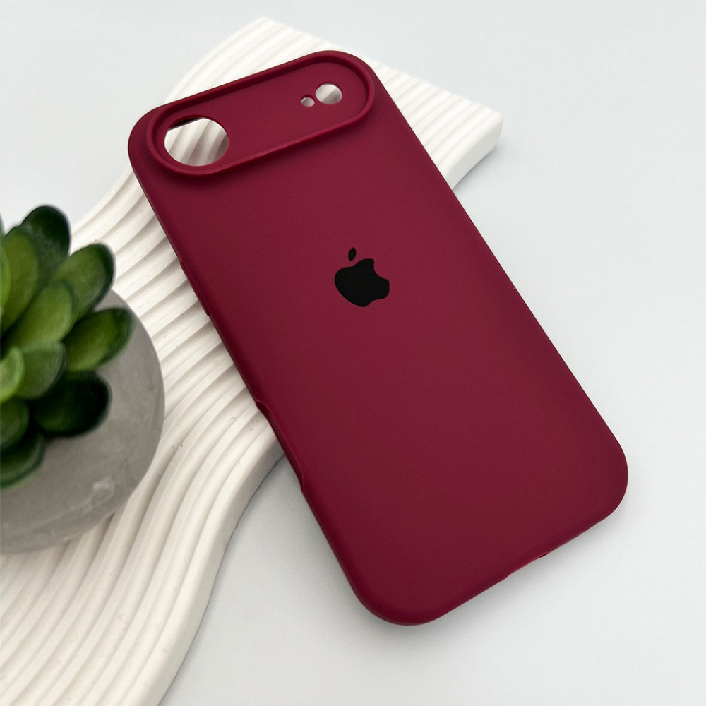 Чохол для смартфона Silicone Full Case AA Camera Protect for Apple iPhone 17 Air 47,Plum Київ - фото 4
