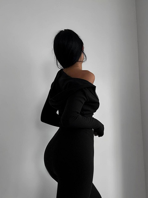 Жіночий теплий комбінезон із капюшоном ангора рубчик на флісі 46/48 Одеса - фото 4