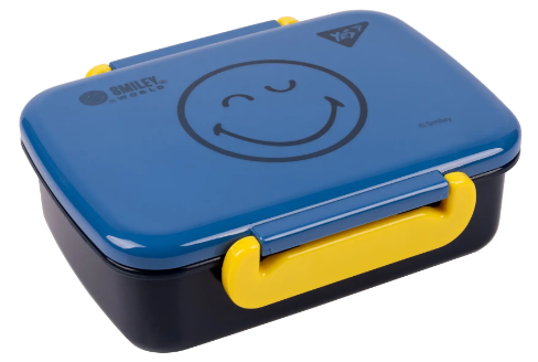 Ланчбокс 420 мл "Yes""Smiley World United" з розділювачем, 707972, шт Київ - фото 1