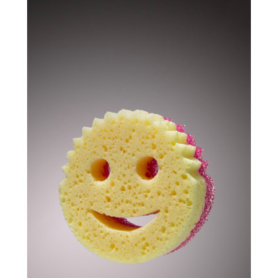 Губки кухонные Scrub Daddy Scrub Mommy Розово-фиолетовая 1 шт. (5060481022040) Винница - изображение 3