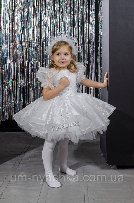 Дитяче біле плаття 86-104, 122-128 Кривий Ріг - фото 7