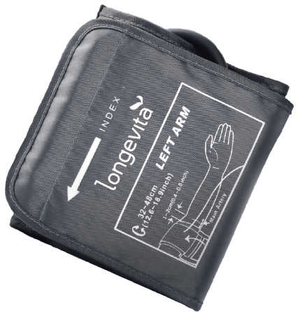 Манжета Longevita збільшена (32-48 см) для автоматичних тонометрів (6767077) Київ