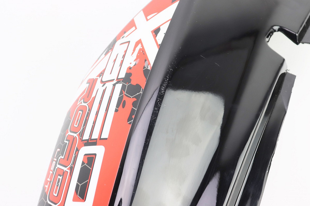 УЦІНКА X-Road Light 200-250 пластик - задній бічний правий, ЧОРНИЙ з червоним малюнком (присутні незначні потертості) Киев - изображение 2