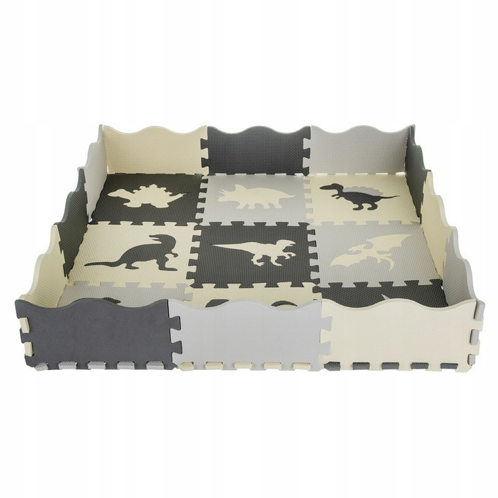 Детский мягкий коврик - пазл игровой обучающий 106х106 см 35 элементов Kruzzel (25785) Нововолынск - изображение 2