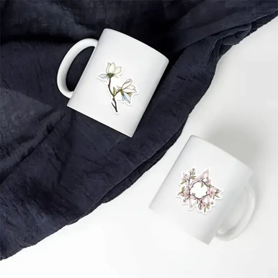 Набор ведьминских стикеров – 50 шт, до 5,6 см, водостойкие наклейки: книга заклятий, шляпа, зелья, луна, расте Киев