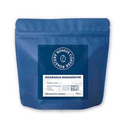 Кава Romus Roastery Nicaragua Maragogype Superior в зернах 250 г (284612) Вінниця