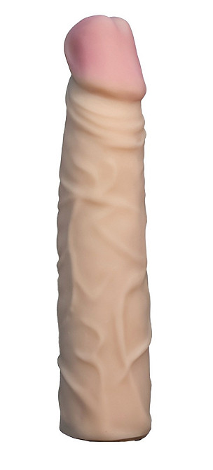 Насадка для страпона телесная EGZO Ciberskin NSTR02 ( 20,5 см х 4,2 см ) Sex Aura Киев - изображение 3