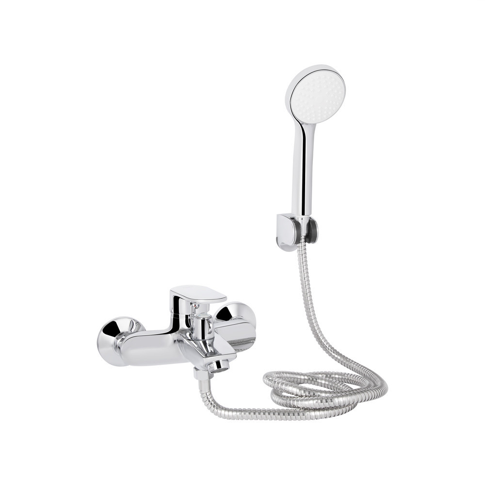 Смеситель для ванны Lidz Tani 0061 (c душевым гарнитуром) (k40) LDTAN0061CRM44963 Chrome Киев - изображение 1