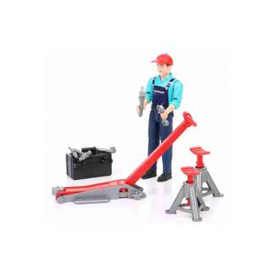 Фигурка Bruder фигурка автомеханика с инструментами (62100) Винница