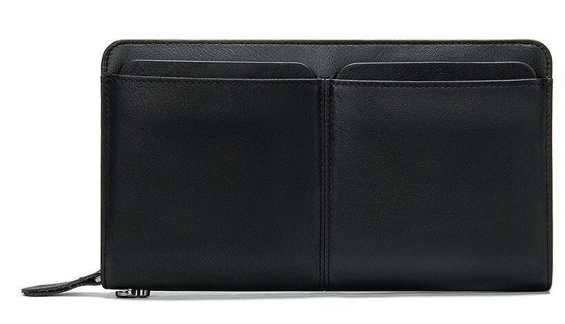 Мужской клатч-барсетка с ремешком на руку Черный (Vintage) Киев - изображение 5