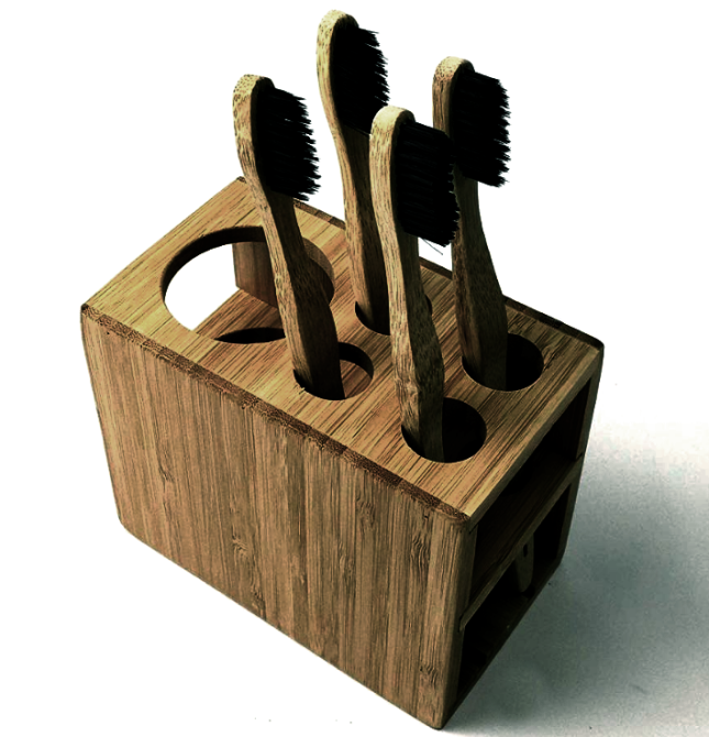 Органайзер для зубних щіток "Агадір" мускат Миколаїв - фото 1